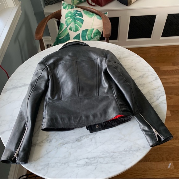 Victoria Beckham Leather Biker Jacket - Picture 6 of 7